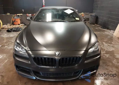 2014 BMW 640I xDrive из США, поврежденный, VIN WBAYP5C53EDZ27896